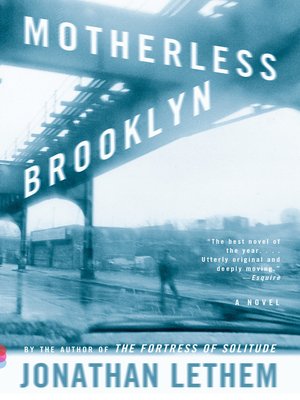 cover image of Motherless Brooklyn